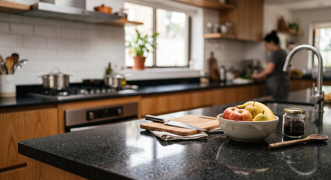 Dona de casa preparando um almo&ccedil;o para servir a sua fam&iacute;lia.