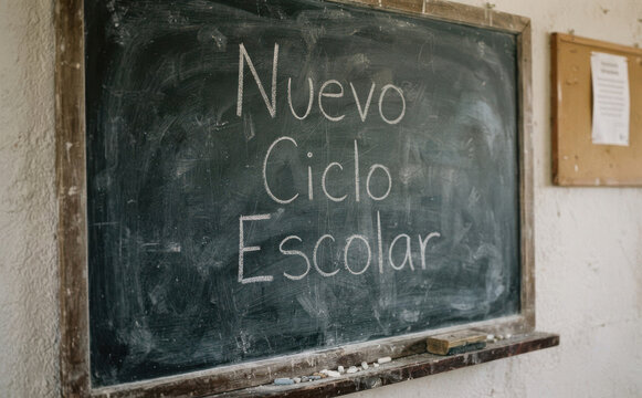 Nuevo Ciclo Escolar. Educaci&oacute;n y aprendizaje en el aula para el regreso a clases y la ense&ntilde;anza escolar.