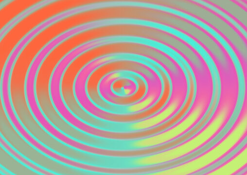 Abstract background featuring vibrant concentric circles with a colorful gradient effect creating a dynamic and hypnotic visual pattern design