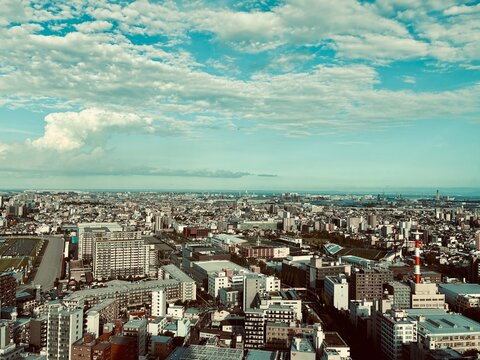 panoramic view of Tokyo Japan