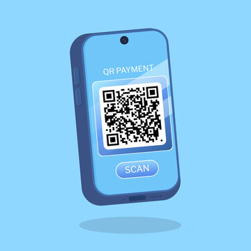 QR Code Payment on Smartphone for Digital Transactions