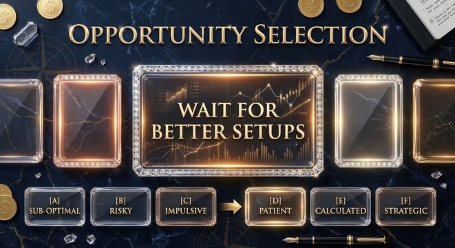 Financial Opportunity Selection: Wait for Better Setups, Avoid Risky or Impulsive Decisions