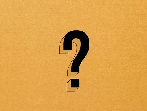 red question mark