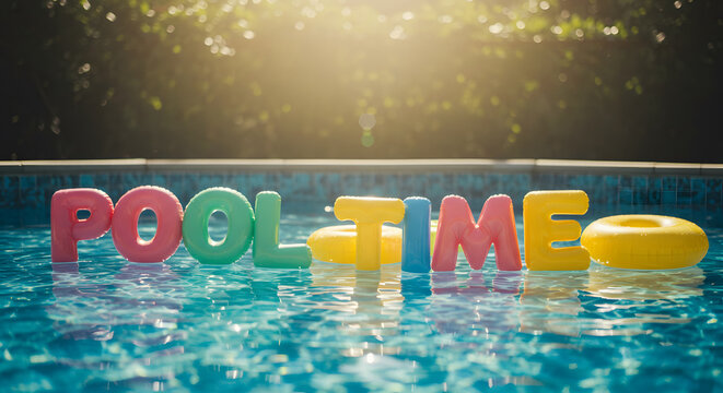 Pool Time Fun at Sunny Pool