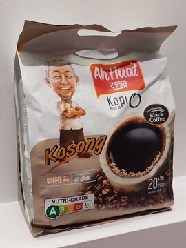 Ah huat kopi o coffee in Bencoolen, Singapore