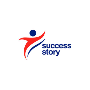 Success Mentoring People Business Logo Design Template