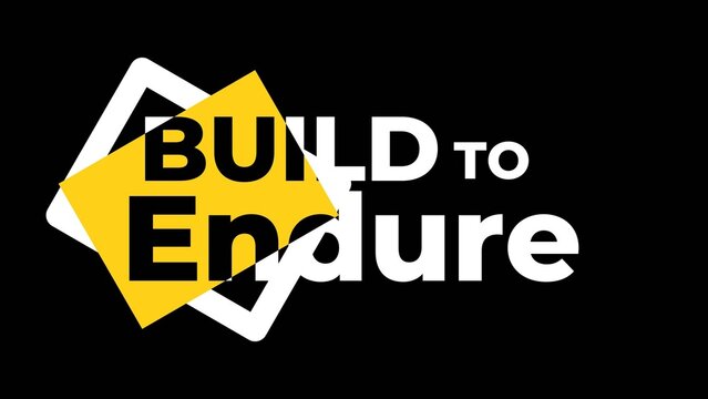 Bold Kinetic Text Animation