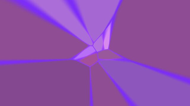 Abstract Lavender and Violet Geometric Pattern Shifting and Morphing