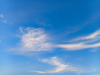 Fototapeta premium blue sky and clouds