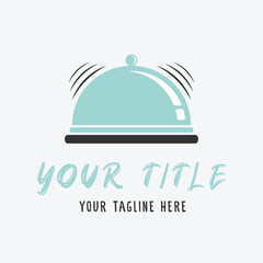 Fototapeta premium Ringing Food Logo