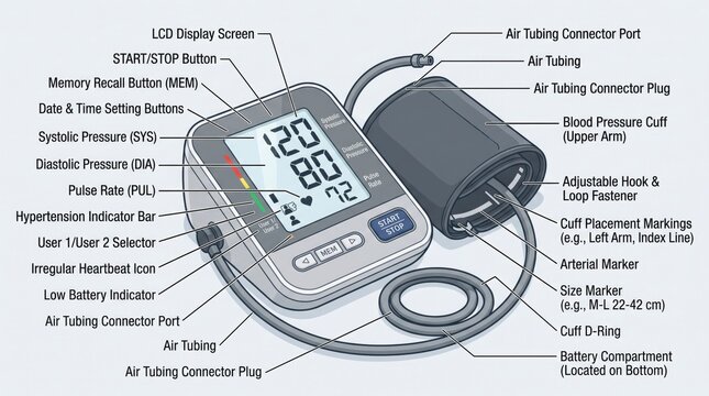 Detailed anatomical breakdown of an ambulatory holter monitor device components functionality and clinical applications in cardiac rhythm analysis and monitoring
