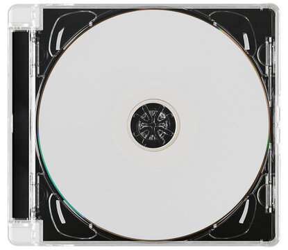 Blank retro style super jewel case,  CD case. png isolated on transparent background