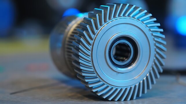 Metal Gear Teeth Mechanism
