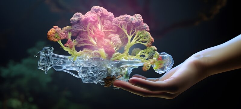 A cabbage broccoli ,generative AI