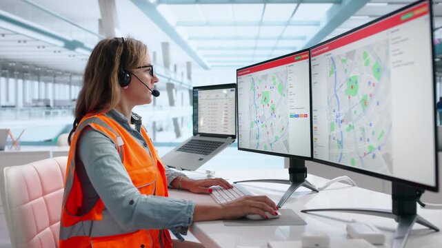 Dispatcher Answers An Emergency Call