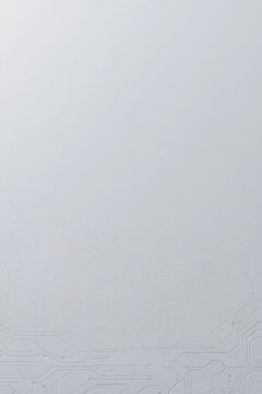 Light gray background with embossed circuit lines at bottom edge