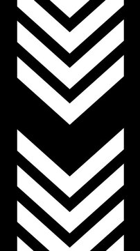 Animated arrow indicate slide to down. Arrow sign. swipe icon video animation. directional arrow loop, direction arrow line loop animation. blinking arrow navigation. arrow loop animation 4k
