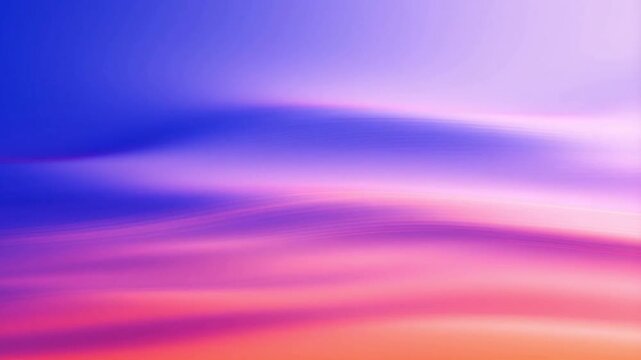 Abstract flowing wave background with vibrant blue, purple, pink and orange gradient colors for digital design