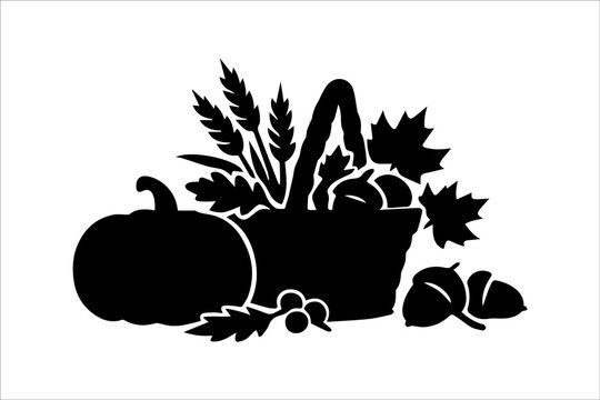 Minimalist black human silhouette vector icon on transparent background for design templates