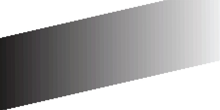 THIS VECTOR IS SUITABLE FOR WEBSITES PRESENTATIONS, ADVERTISING, SPORT DSN]. Minimalist black and white gradient geometric shape on white background for modern branding and abstract