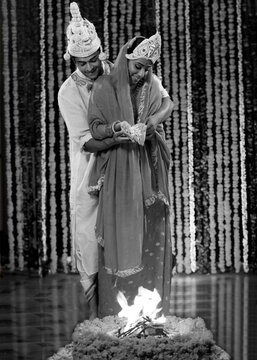 Indian wedding ceremony 