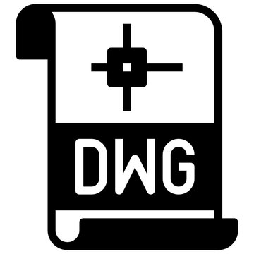 DWG,format,extension ,archive,document.svg