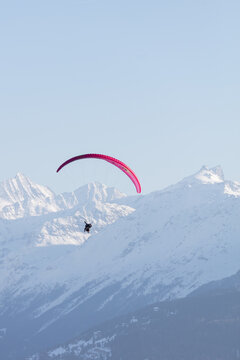 Parapente en hiver