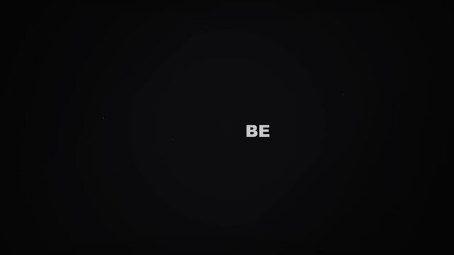 Minimalist typography art featuring the word centered on a dark black background in a clean modern design style. International Day of the Victims of Enforced Disappearances