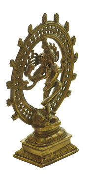 Shiva nataraja bronze sculpture dancing cosmic tandava