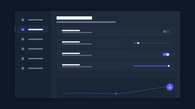 Modern SaaS Web Application Settings Interface Dashboard