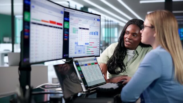 Healthcare Manager Reviews Medical Billing Dashboard