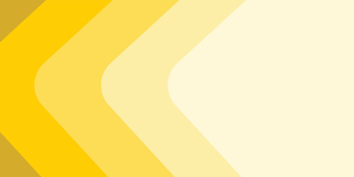 Latar belakang gradien kuning abstrak dengan bentuk diagonal berlapis dan kurva halus