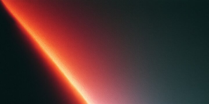 Abstract glowing diagonal light streak