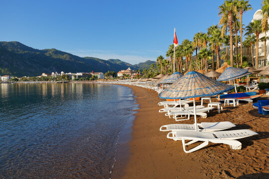 Turkey, Mugla, Gulf of Gokova, Icmeler beach