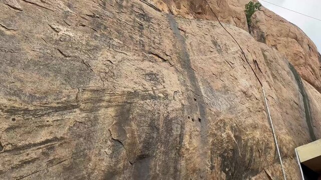 upper cave temple in. tiruchirapalli in south india.
