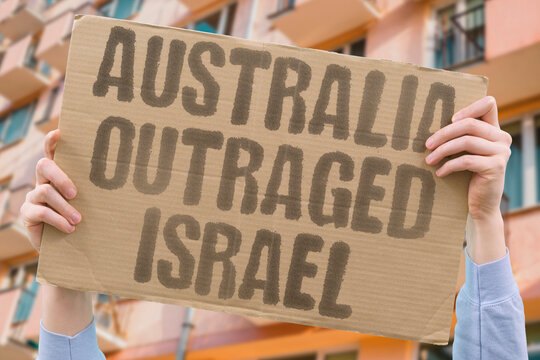 "Australia outraged Israel" Aid worker case sparks diplomatic anger. AUSTRALIA. ISRAEL. OUTRAGE. AID. DIPLOMACY.
