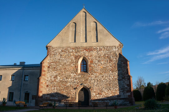 Church of Assumption of  Blessed Virgin Mary (kości&oacute;ł Wniebowzięcia Najświętszej Maryi Panny), Franciscan monastery. Chęciny, Poland.