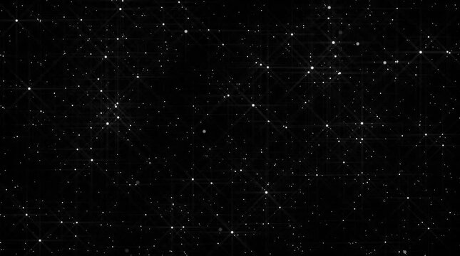 Beautiful cosmic space background with sparkling stars, glowing galaxy fields, white nebula clouds, earth atmosphere, distant suns, slow flying camera movement, and dreamy starry animation