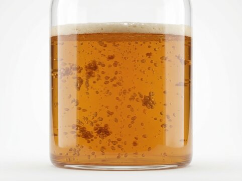Yeast activity in beer fermentation vessel brewing process and science of fermentation