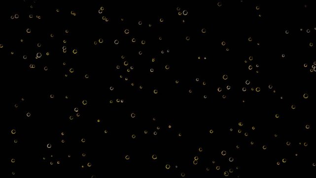 falling snow flakes