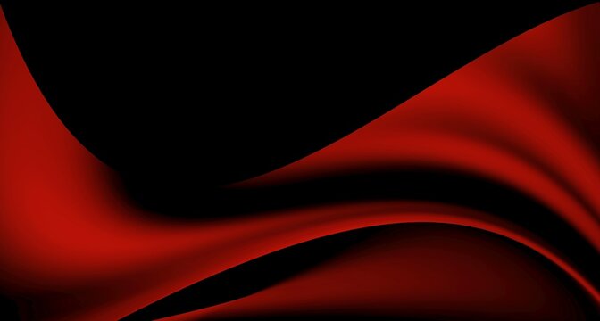 Red satin background, red abstract background, red silk background