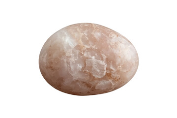 Obraz premium Smooth pale pink translucent decorative stone