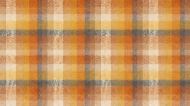seamless repeating textile pattern featuring deep amber and ochre to mustard color