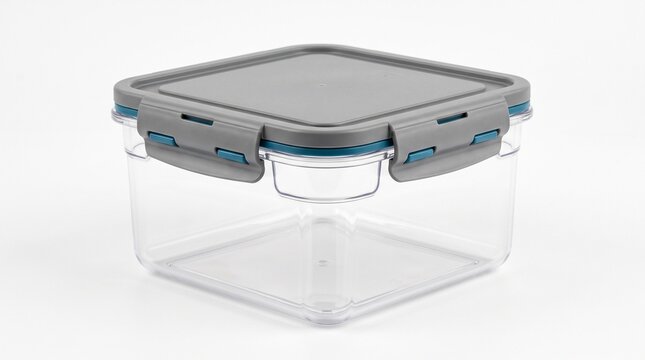 Computer Case with USB Flash Drive and USB Cable Isolated on White Background for Data Storage and Technology Concepts