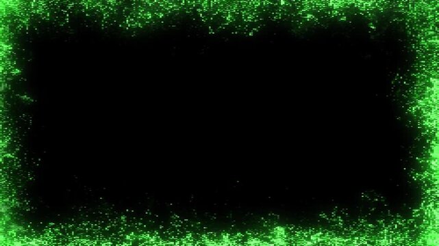 8bit風パーティクル背景