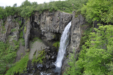 waterfall in the mountains © Gaetan