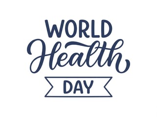 Fototapeta premium Celebrating world health day promoting well being access to care and global health equity for all