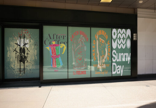 Los Angeles Storefront Mockup