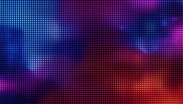 LED screen texture abstract background close up