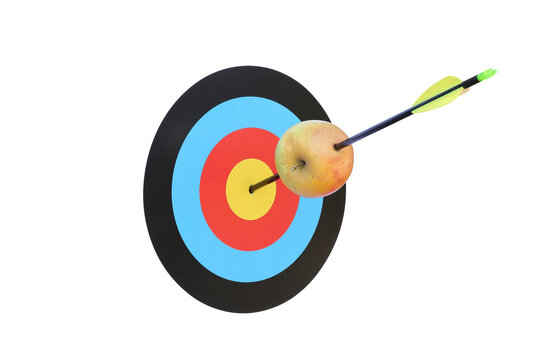 arrow hitting target